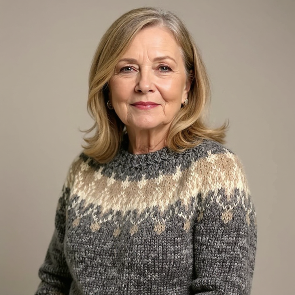 Angela | Vintage Island-pullover