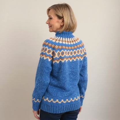 Carla | Vintage Islandstrikpullover