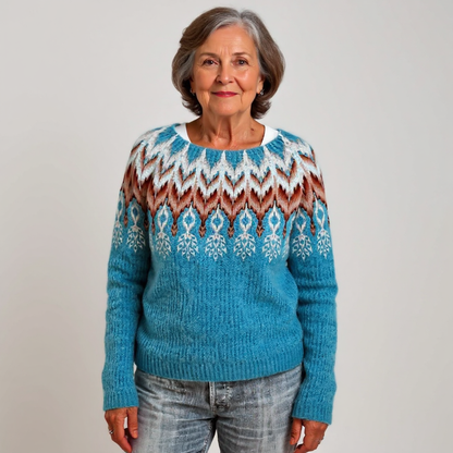 Elaine | Vintage Islandstrikpullover
