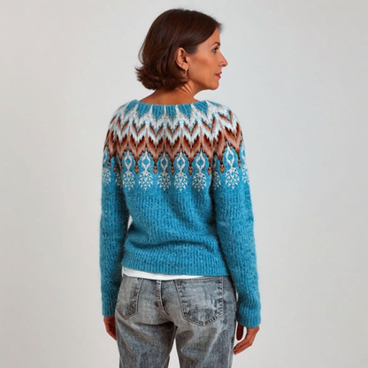Elaine | Vintage Islandstrikpullover
