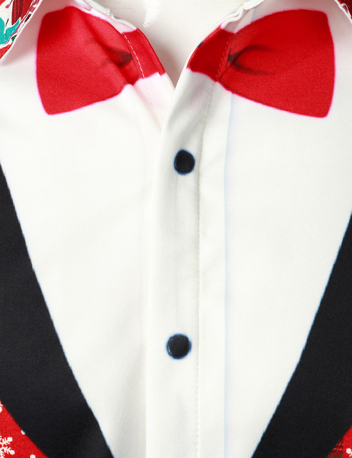 Mænds Vintage Rød Tartan Sjov Ferie Grim Jul Langærmet Skjorte 